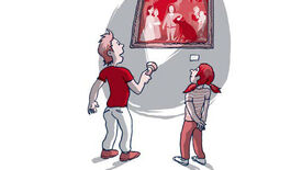 SPSG Oranienburg Taschenlampenfuehrung Illustration UlrichScheel VA teaser Mit der Taschenlampe zur Kurfürstin