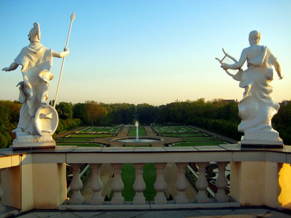 Schlossgarten Charlottenburg © SPSG Blick über den Schlossgarten Charlottenburg