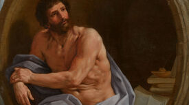 Guido Reni: Diogenes in der Tonne, nach 1635 © SPSG / Daniel Lindner Die Rückkehr von Guido Renis „Diogenes in der Tonne“ in die Obere Galerie