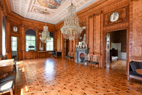 Schloss Pfaueninsel, Saal © SPSG / Michael Lüder Schloss Pfaueninsel, Saal