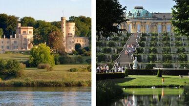 Verträumte Freiheit und königliche Anmut: Die Parks Babelsberg und Sanssouci