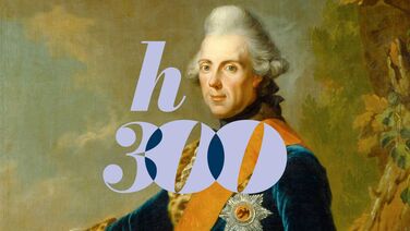 visual h300: Johann Heinrich Wilhelm Tischbein: Prinz Heinrich von Preußen, 1769, GK I 50290 (Detail) © SPSG h300