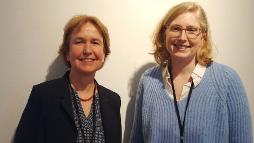 Dr. Susanne Evers und Carolin Alff