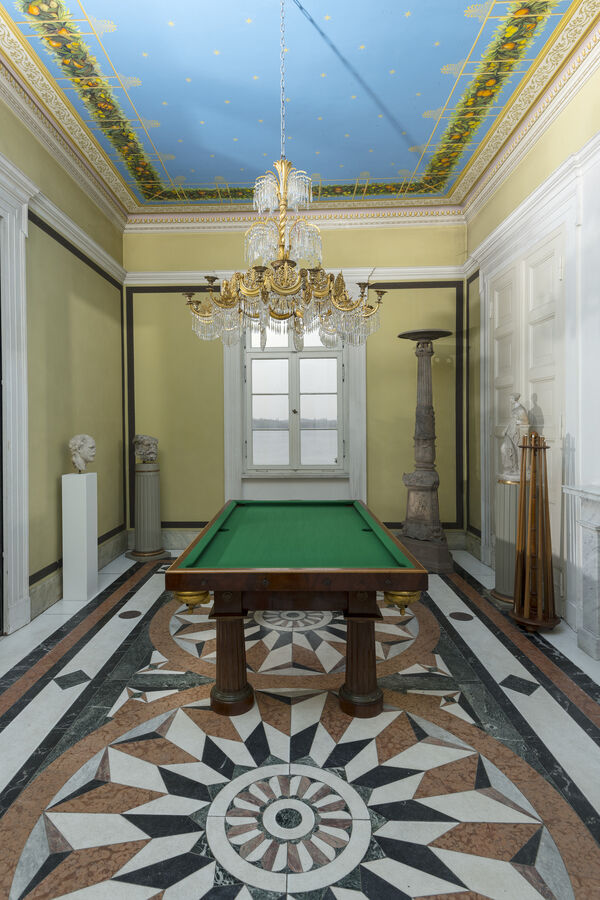 Casino Glienicke, Kabinett im Erdgeschoss