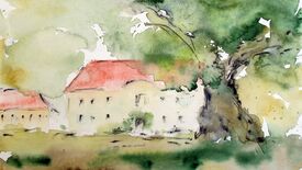 Kabinettausstellung mit Aquarellen von Hans-Jürgen Gaudeck und Fotos von Lars Wiedemann