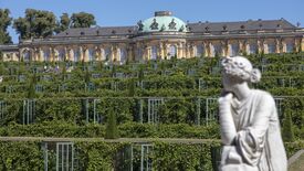 Schloss Sanssouci © PMSG, SPSG / André Stiebitz Migration im Park von Sanssouci