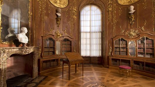 Schloss Sanssouci, Bibliothek Friedrichs II.