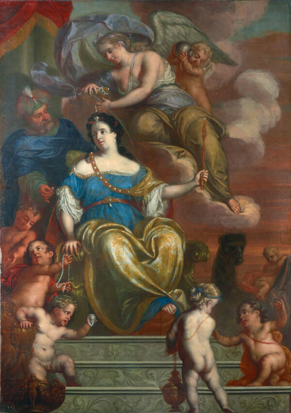 Augustin Terwesten, Allegorie auf den Erdteil Asien, 1694, GK I 5176