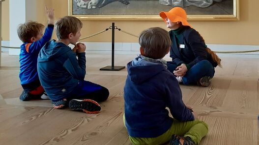 Führung für junge Menschen im Schlossmuseum Oranienburg