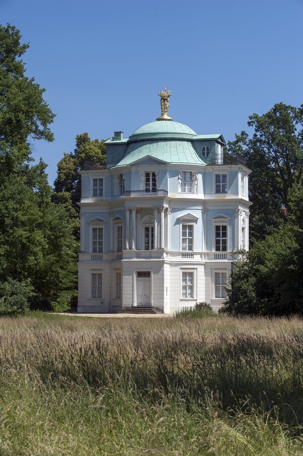 Außenansicht Belvedere im Schlossgarten Charlottenburg 