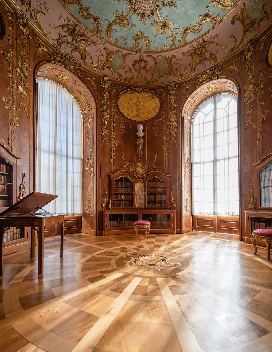 Der Lieblingsort von Frank Burchert – die Bibliothek des Schlosses Sanssouci