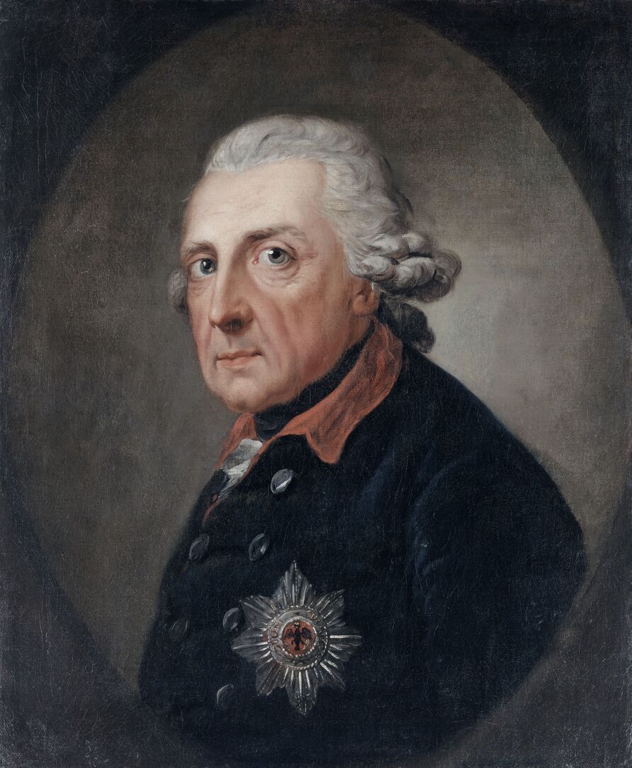 Gemälde „Friedrich der Große“ von Anton Graff, 1781/1786