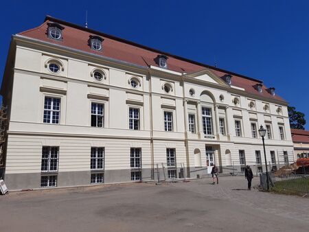 Finale in Charlottenburg: Mit Abschluss der Arbeiten am Theaterbau sind alle Fassaden und Dächer des Schlosses saniert.