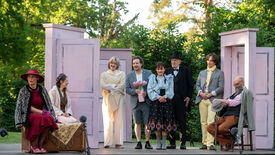 Theater Poetenpack, Der Kirschgarten, Ensemble © Marcus Lieberenz Der Kirschgarten