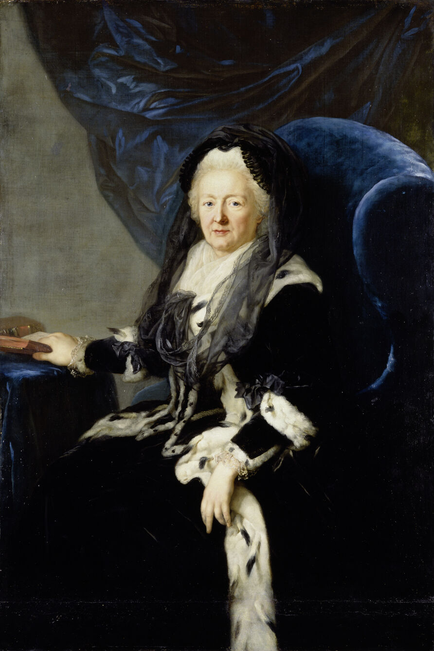 Anton Graff: Königinwitwe Elisabeth Christine, 1789