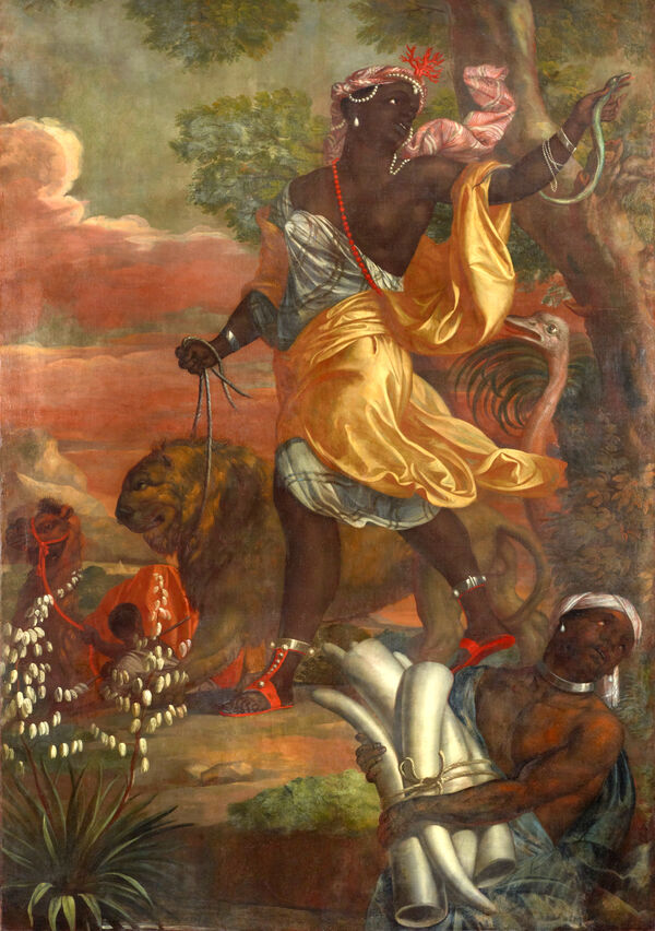 Augustin Terwesten, Allegorie auf den Erdteil Afrika, 1694, GK I 5177