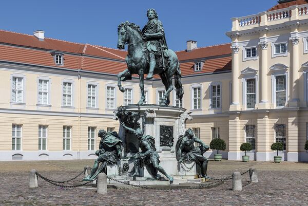 Charlottenburg Palace, Equestrian Statue in front of the Old Palace