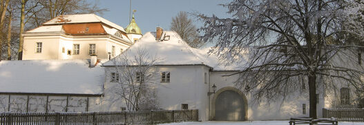 Jagdschloss Grunewald im Schnee