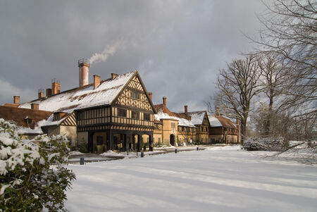 Schloss Cecilienhof im Winter