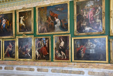 „Venus im Pelz“ an der Westwand der Bildergalerie von Sanssouci