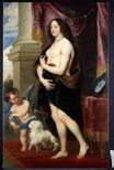 Rubens-Nachfolger: Venus im Pelz, um 1640, GK I 7579, Öl auf Leinwand, 190 x 119,3 cm, Zustand nach der Restaurierung