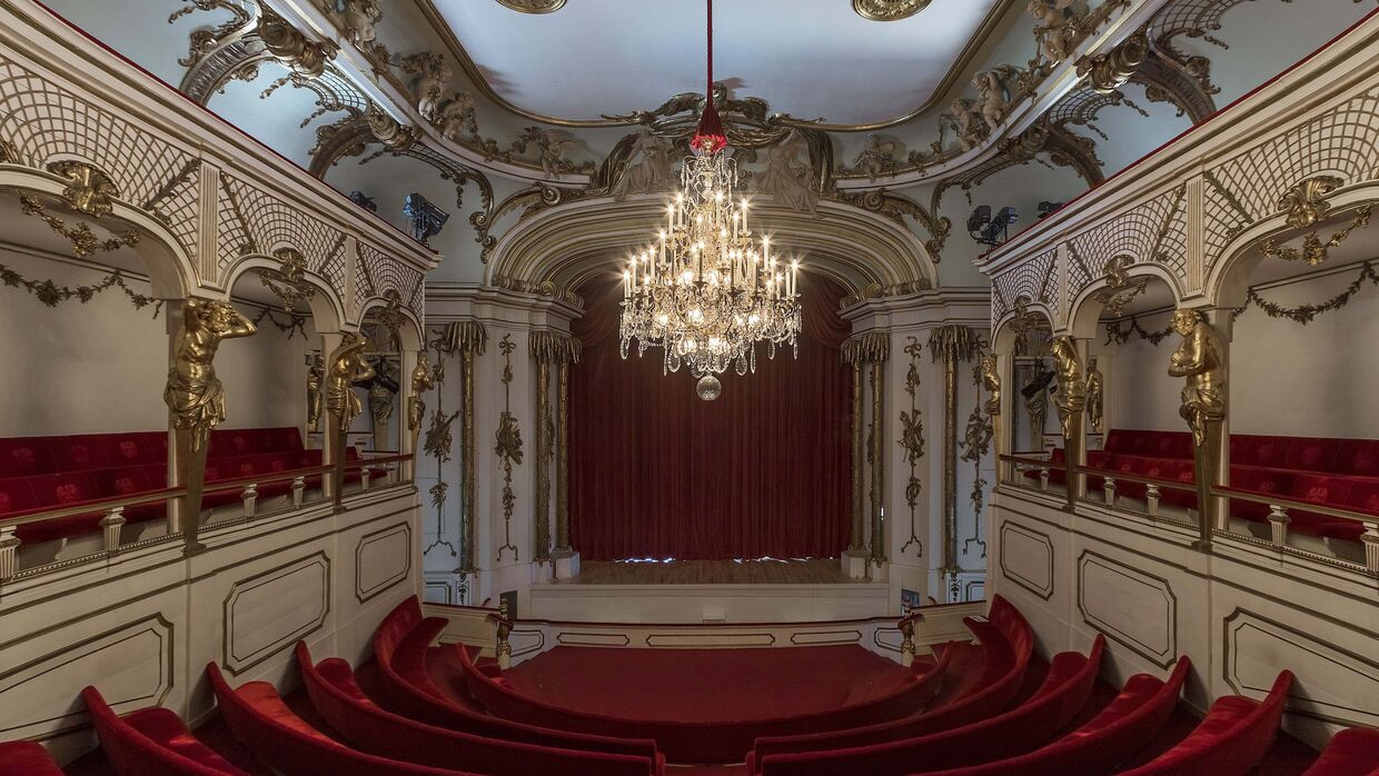 Neues Palais, Schlosstheater – Wiederinbetriebnahme