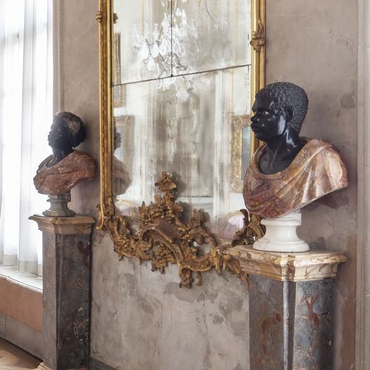 Schloss Sanssouci, Kleine Galerie, Raumansicht von Osten
