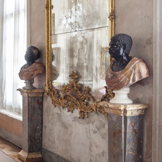 Schloss Sanssouci, Kleine Galerie, Raumansicht von Osten