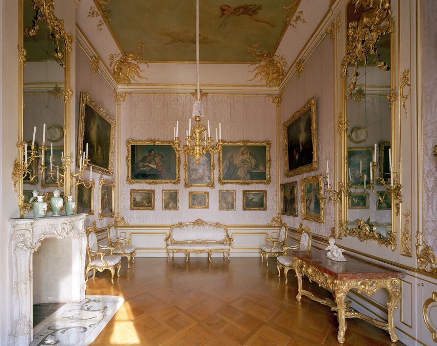 Audienz- und Speisezimmer im Schloss Sanssouci