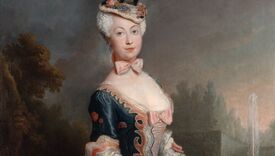 Antoine Pesne: Elisabeth Dorothea Juliane Freifrau Buddenbrock, geb. Wallmoden, vor 1740 © SPSG / Daniel Lindner Die schöne Iris: Die bewegte Geschichte des Portraits der Freifrau von Wallmoden