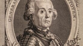Charles Etienne Gaucher nach Charles Nicolas Cochin: Prinz Heinrich von Preußen, 1785 © SPSG / Daniel Lindner Gezeichnet, getuscht, gedruckt: Porträts des Prinzen Heinrich auf Papier