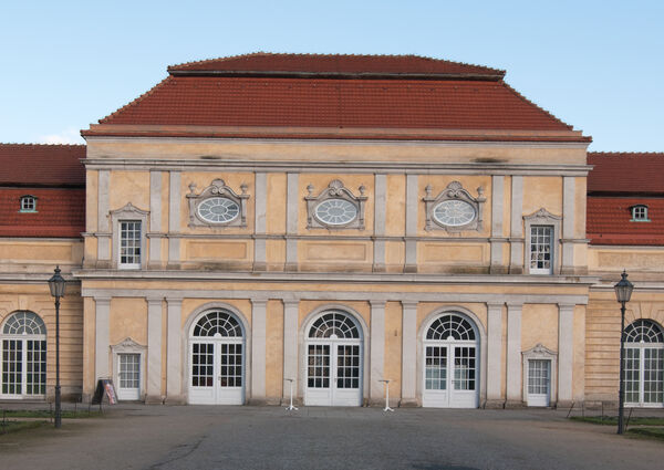 Schlossgarten Charlottenburg, Südansicht Mittelbau Große Orangerie