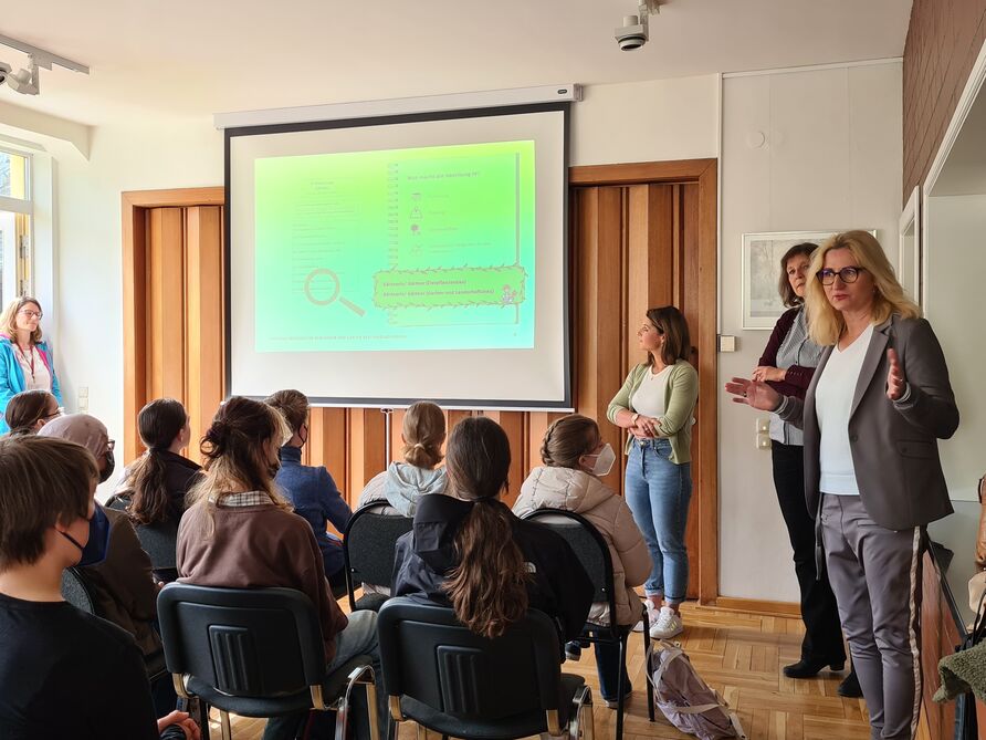 Zukunftstag in der SPSG – Einführung auf dem Schirrhof