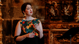 Inês Pinto © Berliner Schlosskonzerte Une voix, une harpe