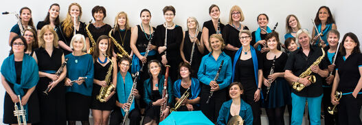 Berliner Frauenensemble holz&blech © Christel Kuke Berliner Frauenensemble holz&blech