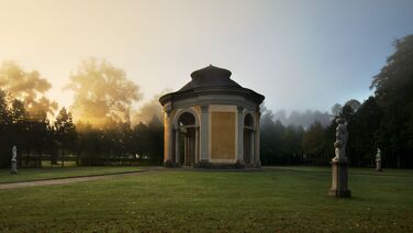 Orangerierondell im Lustgarten Rheinsberg © SPSG / Leo Seidel Lustgarten Rheinsberg