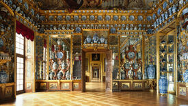 Schloss Charlottenburg, Altes Schloss, Parade- und Wohnräume König Friedrichs I., Porzellankabinett © SPSG / Roland Handrick Das Schloss Charlottenburg: Führung in einfachem Deutsch