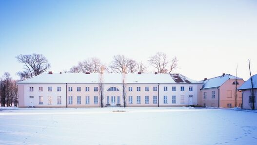 Schloss Paretz im Winter