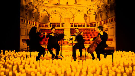 Candlelight-Konzerte im Schlosstheater im Neuen Palais