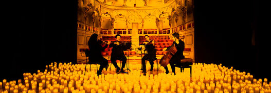 Candlelight-Konzerte im Schlosstheater im Neuen Palais