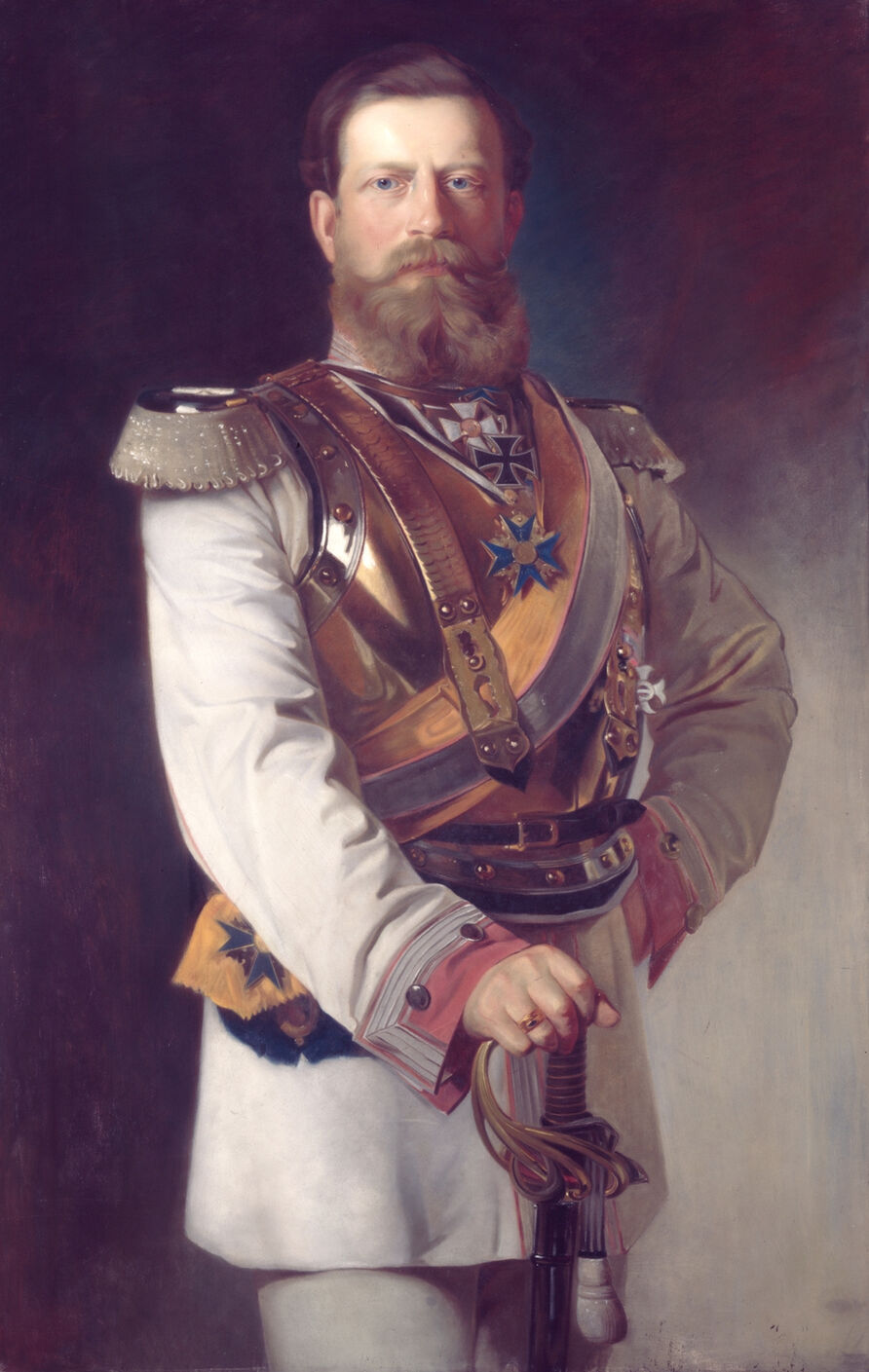 Heinrich von Angeli: Kronprinz Friedrich Wilhelm (Kaiser Friedrich III.)