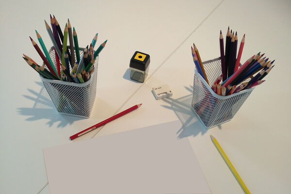 Buntstifte © SPSG / Anja Fielauf Buntstifte