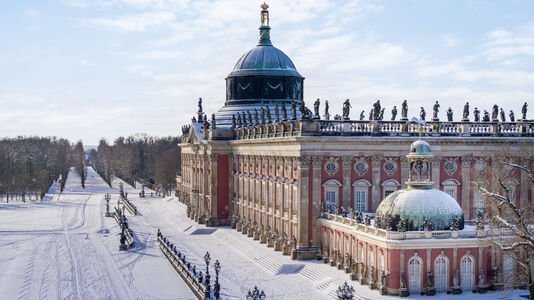 Neues Palais im Winter