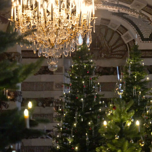 Weihnachten im Grottensaal des Neuen Palais