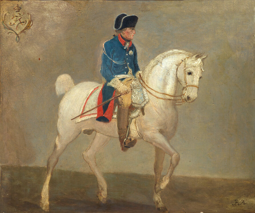 Edward Francis Cunningham: Friedrich der Große zu Pferde