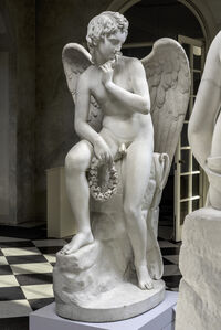 (11) Ridolfo Schadow: Cupid, marble, 1821/22, SPSG Skulpt.slg. 2800, photo: SPSG, Daniel Lindner