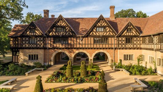 Schloss Cecilienhof, Blick in den Prinzengarten