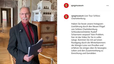 Q&A zur Instagram Live Führung in den Winterkammern von Schloss Charlottenburg