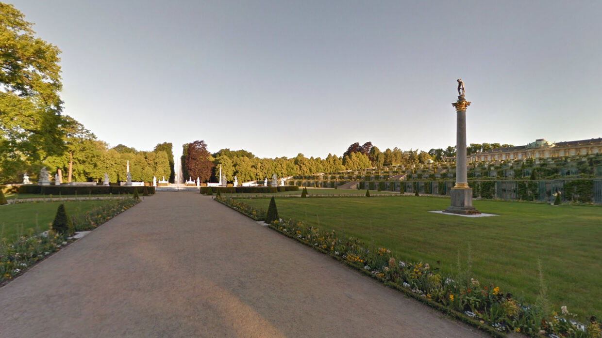 Explorer le parc de Sanssouci - une visite avec Google Arts Google Street View