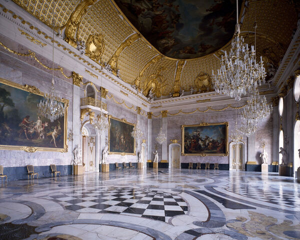 Potsdam, Park Sanssouci, Neues Palais, Marmorsaal, Foto: Gerhard Murza (c) SPSG
